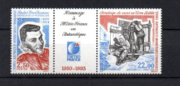 TAAF (France Antarctic) 1993 Set Meteorology Stamps (Michel 311/12) Nice MNH - Neufs