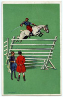 ARTIST CARD : INTERNATIONAL HORSE SHOW, OLYMPIA, LONDON, 1908 (ADVERTISING) - London Suburbs