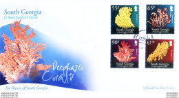 South Georgia. Coralli 2009. FDC. - Falkland Islands