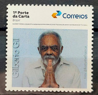 SI 19 Brazil Institutional Stamp Gilberto Gil Music 2024 - Personnalisés