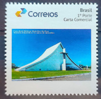 PB 15 Brazil Personalized Stamp Church Militar Peace Of Queen Religion Brasilia 2015 - Personalized Stamps