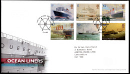 2004 Ocean Liners SOUTHAMPTON First Day Cover. - 2001-2010 Decimal Issues
