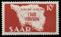 SAARLAND 1948 Nr 260II Postfrisch X783F7E - Unused Stamps