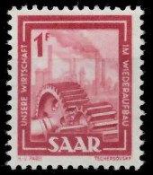 SAARLAND 1949 Nr 274 Postfrisch X783FB6 - Ungebraucht