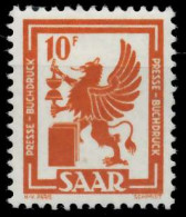 SAARLAND 1949 Nr 279 Postfrisch S3FD0F6 - Unused Stamps