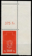 SAARLAND 1952 Nr 318Lo Postfrisch SENKR PAAR X7841B2 - Ungebraucht