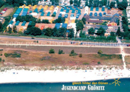 73726145 Groemitz Ostseebad Fliegeraufnahme Jugendcamp Groemitz Strand Groemitz  - Grömitz