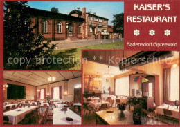 73708430 Radensdorf Spreewald Kaisers Restaurant Radensdorf Spreewald - Luebben (Spreewald)