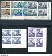 Lincoln - Serie Saggio Non Dentellata - Unused Stamps