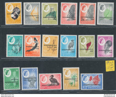 1968 SWAZILAND - Stanley Gibbons N. 142/60 - Indipendenza - 19 Valori - MNH** - Andere & Zonder Classificatie