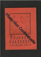 Kranken-Kalender Jahr 1936 - Autres & Non Classés