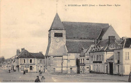 RESSONS SUR MATZ - Grande Place - Eglise - Très Bon état - Ressons Sur Matz