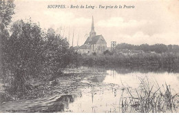 SOUPPES - Bords Du Loing - Vue Prise De La Prairie - Très Bon état - Souppes Sur Loing