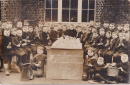 Godarville: Carte Photo 1914-1918  Ecole - Chapelle-lez-Herlaimont