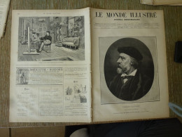 Le Monde Illustré Mars 1878 Charles Daubigny Rome Victor Emmanuel Le Verger - Riviste - Ante 1900