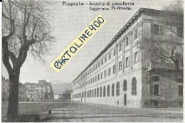 Caserme Piemonte Torino Pinerolo Caserma Principe Amedeo Scuola Di Cavalleria Differente Veduta Primi 900 (f.piccolo) - Kazerne