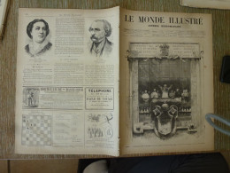 Le Monde Illustré Mars 1878 Bénédiction Léon XIII Londres Hyde Park Meeting Vésinet Paris Louis Rochet Guyon - Revues Anciennes - Avant 1900