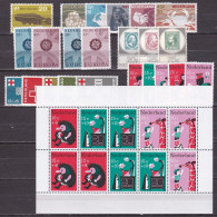 Nederland 1967 Complete Postfrisse Jaargang NVPH 876 / 898 - Komplette Jahrgänge