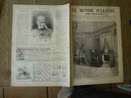 Le Monde Illustré Mars 1878 Exposition Universelle Pavillon Chinois Guyane Saint Elie Or Gisements Vitalo Concession - Revues Anciennes - Avant 1900