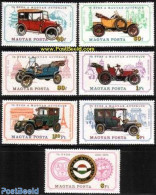 Hungary 1975 Auto Club 7v (Arrow,Swift,Ford,Mercedes,Csonka,Pan, Mint NH, Transport - Automobiles - Neufs