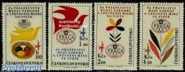 Czechoslovkia 1962 Praha 1962 4v, Mint NH, Philately - Other & Unclassified