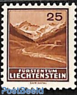 Liechtenstein 1934 25Rp, Stamp Out Of Set, Mint NH - Neufs