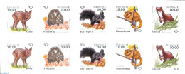 Denmark 2020 Mammals Sheet S-a, Mint NH, Nature - Animals (others & Mixed) - Hedgehog - Ungebraucht