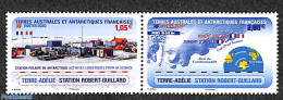 French Antarctic Territory 2020 Station Robert-Guillard 2v [:], Mint NH, Science - Various - The Arctic & Antarctica -.. - Unused Stamps