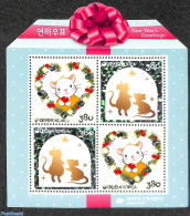 Korea, South 2019 Year Of The Rat S/s, Mint NH, Various - Holograms - New Year - Ologrammi