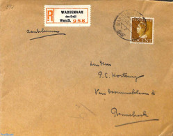 Netherlands 1947 NVPH No. 342 On Cover, Enkelfrankering, Postal History - Brieven En Documenten
