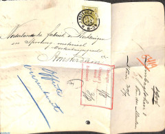 Netherlands 1904 Folding Letter, Postal History - Lettres & Documents