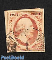 Netherlands 1852 10c, Plate I, Used, Used Or CTO - Used Stamps