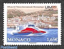 Monaco 2022 Motonautical Association 1v, Mint NH, Transport - Ships And Boats - Unused Stamps