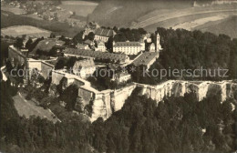 72464067 Saechsische Schweiz Festung Koenigstein Fliegeraufnahme Rathen Kurort - Rathen