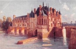 ILLUSTRATEUR - EUGENE BOURGEOIS - "BORDS DE LA LOIRE" - CHENONCEAUX, LE CHATEAU - INDRE ET LOIRE - Bourgeois