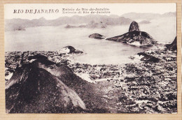 19930 / ⭐ RIO De JANEIRO Entrée  Entrada  Baie Vue 1930s  - Rio De Janeiro