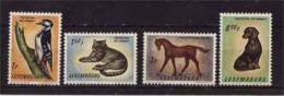 Luxembourg  -  1961    N° 595 . 98  Neuf X X Série Compl.FAUNE - Unused Stamps