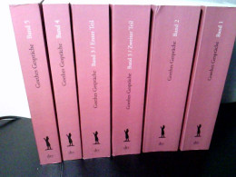 Konvolut: 6 Bände (von6) Goethes Gespräche : Eine Sammlung Zeitgenössischer Berichte Aus Seinem Umgang - Bi - Deutschsprachige Autoren