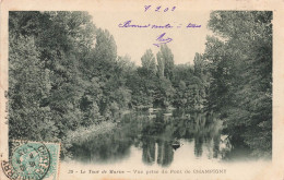 FRANCE - Vue Sur Le Tour De Marne - Vue Prise Du Pont De Champigny - Animé - Barques - Carte Postale Ancienne - Champigny