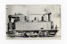 Photo Locomotive CFV Cheminot Ville Haute Saône 70 France Train Gare Chemin Chemins Fer Vicinaux Motrice Vapeur Local - Trains