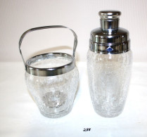 C288 Vintage Cocktail Shaker - Ice Bucket - 1960 - Swizzle Sticks