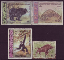 Asie - Laos - Faune - 4 Timbres Différents - 7416 - Laos