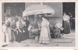 PARIS LES PETITS METIERS PARISIENS LE MARCHAND DE LESSIVE PUBLICITE CHOCOLAT LA MENAGERE - Straßenhandel Und Kleingewerbe