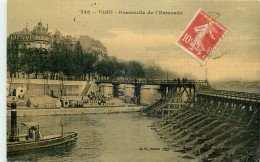 75 - PARIS -  PASSERELLE DE L'ESTACADE - De Seine En Haar Oevers