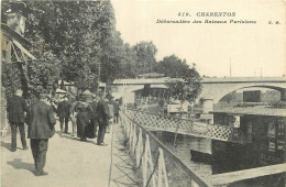 94  CHARENTON  DEBARCADERE DES BATEAUX PARISIENS - Charenton Le Pont