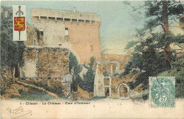 44 - CLISSON - LE CHATEAU - COUR D'HONNEUR - Clisson