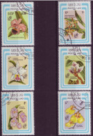 Asie - Laos - Orchidées - 6 Timbres Différents - 7433 - Laos