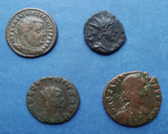 - Lot De 4 Monnaies Romaines - - Other & Unclassified