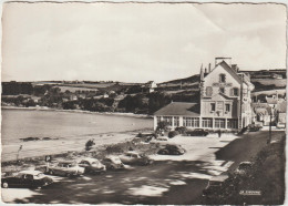 Dav : Côtes D ' Armor :  SAINT  MICHEL En  Greve : La  Plage  1966, Voiture, Ds Citroën ,hotel De La  Plage - Saint-Michel-en-Grève