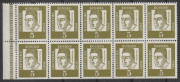 BRD: 1963, Markenheftchenblatt: Mi. 12 A, 5 Pfg,  Albertus Magnus.  **/MNH - 1951-1970